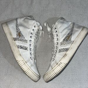 Gola Mark Cox Women’s Ankle Top Sneakers Size 40 U.S. 9 M White Athleisure